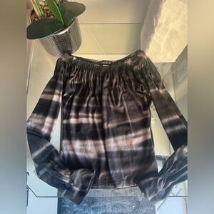 EUC Bebe Long Sleeve Off Shoulder Top